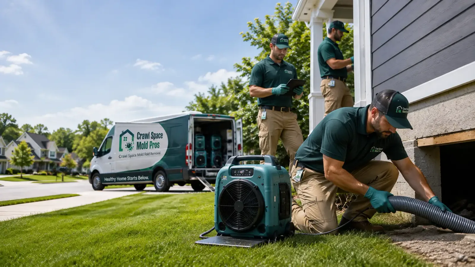 Crawl Space Mold Removal in Drumore, PA